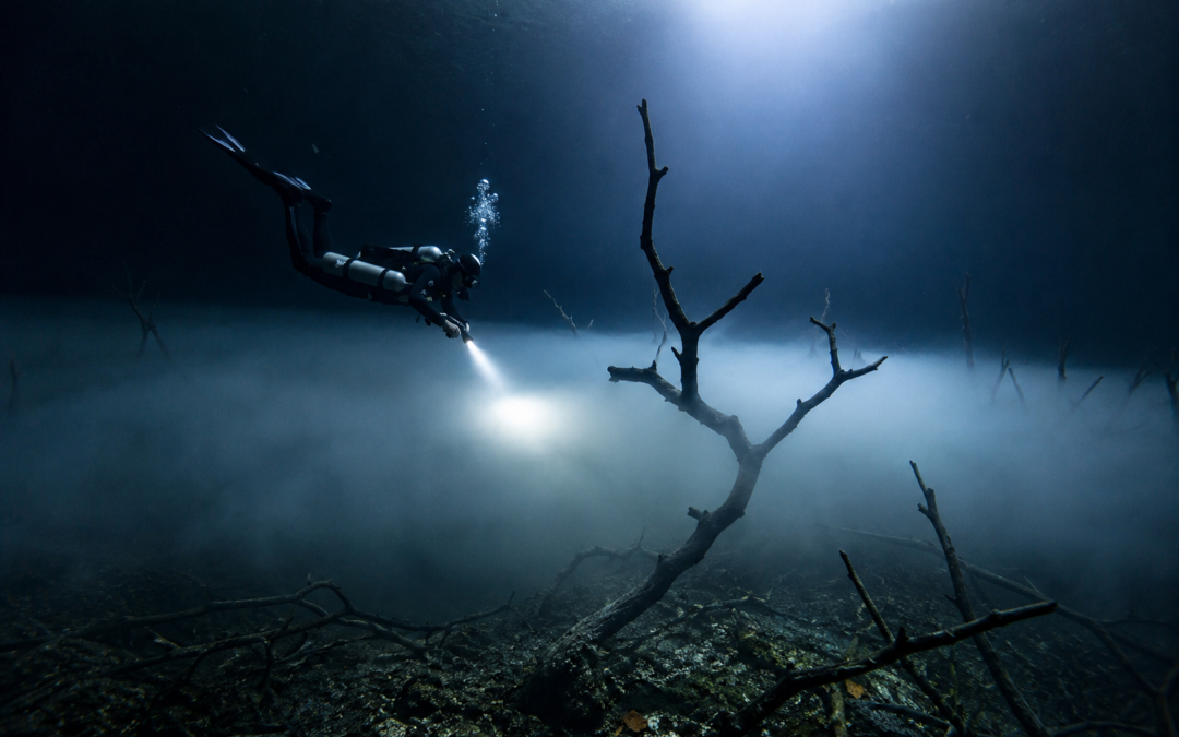 Angelita Cenote Mexico – The Famous Hydrogen Sulfide Cloud Underwater