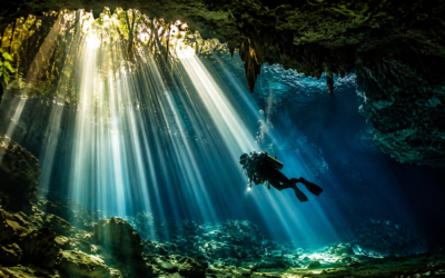 Car Wash Cenote Mexico | Diving the Famous Wall of Light